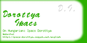 dorottya ipacs business card